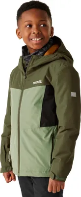 Produktbild von Regatta - "Beamz" Jacke, wasserfest für Kinder, Isoliert RG12214 (170-176) (Schwarz/Mittelgrau)