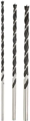 Image de Jeu de forets à bois - 3 pièces - 6, 8 et 10 mm - Longueur 250 mm