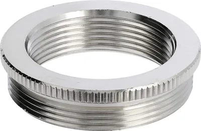 Produktbild von WISKA Reduzierung PG/PG von PG36x1,588 auf PG29x1,588 MRR-36 rund Messing (CuZn) vernickelt Anschlussgewinde 9,0mm - 1
