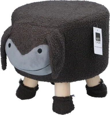 Produktbild von Kinderhocker Schaf Grau – Sitzhocker & Tierhocker für Kinderzimmer