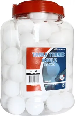 Produktbild von Tischtennisbälle 60 weiße Version 22359