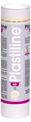 Produktbild von Plastiline Plastiline, 1 kg, Härtegrad 60 (hart) - Elfenbein 1160T