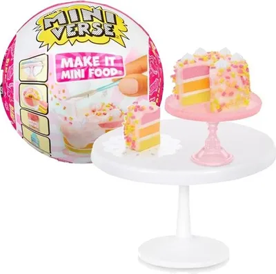 Zdjęcie produktu dla Miniverse Make It Mini Foods: Diner Series 3B, 8 lat(a), Wielobarwny, Plastik, Żywica