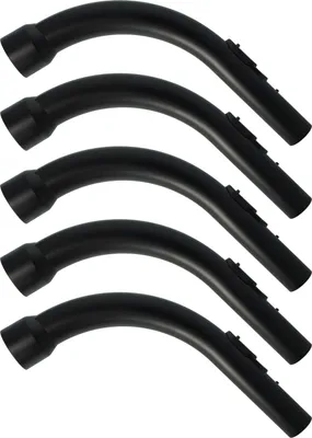 Produktbild von vhbw 5x Griff kompatibel mit Miele S5221, S5211, S5220, S5210, S524, S5222, S5212 Staubsauger - Handgriff, Ersatzteil, 35 mm Anschluss, 34 cm Lang