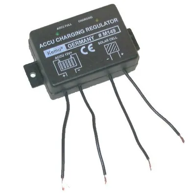 Produktbild von KEMO Solarladeregler 12V 5A mit Überladungsschutz