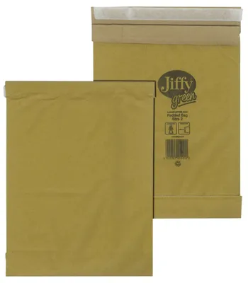 Obrázek produktu pro Jiffy® 30001312 Papírový polstrovaný sáček velikosti 2 - 210 x 280 mm, hnědý