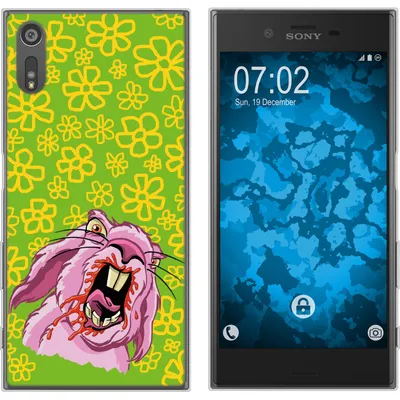 Produktbild von PhoneNatic Case kompatibel mit Sony Xperia XZs Silikon-Hülle Ostern M5