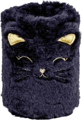 Produktbild von Plüsch-Schreibtisch-Organizer Astrapap Fluffy Kitty Schwarz