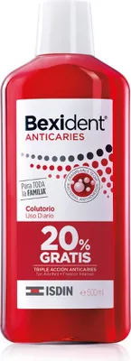 Produktbild von Isdin Bexident Antikaries Mundwasser 500 ml