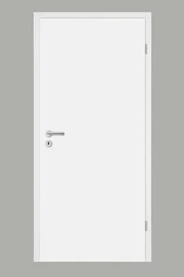 Produktbild von Pertura Zimmertür Soley weiß lackiert (ähnlich RAL 9010) 86,0x198,5 cm Rechts (Wabenkern)