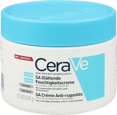 Zdjęcie produktu dla CeraVe - SA Smoothing Cream - Nawilżający krem zmiękczający do skóry suchej i bardzo suchej 340ml