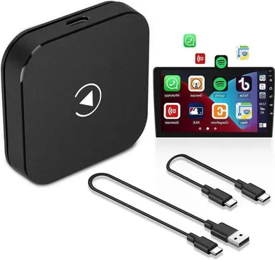 Obrázek produktu pro Bezdrátový adaptér CarPlay s dvoujádrovým WiFi klíčem USB
