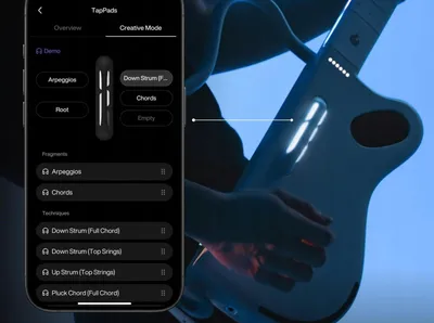 Zdjęcie produktu dla LAVA GENIE Smart-gitara bezstrunowa
