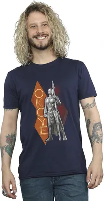 Produktbild von Marvel - "Wakanda Forever" T-Shirt für Herren BI43669 (5XL) (Marineblau)