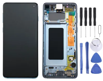 Immagine prodotto di Samsung Display LCD completo Set completo GH82-18850C Blu per Galaxy S10 G973F 6.1