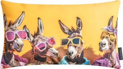 Produktbild von MAGMA Heimtex - Kissen - CRAZY - Esel - 30 x 50 cm