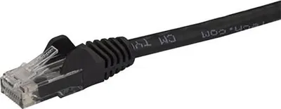 Obrázek produktu pro StarTech.com N6PATC1MBK, 1 m, Cat6, U/UTP (UTP), RJ-45, RJ-45, Černá