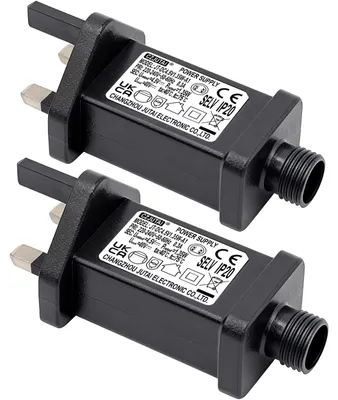 Ersatz-Netzteil für Weihnachtsbeleuchtung, 2 Stk., 4,5 V, 1,35 W