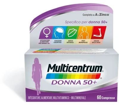 Immagine prodotto di Multicentrum Donna 50+ 60 Compresse