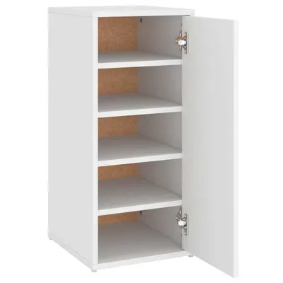 Zdjęcie produktu dla vidaXL Szafka na buty biała 32x35x70 cm materiał drewnopochodny