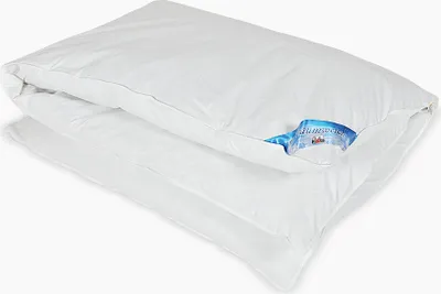 Produktbild von RIBECO Ballonbett LEON , silberweiße Ente 90% Daunen,  10% Federn , 135x200 cm , weiß extrawarm