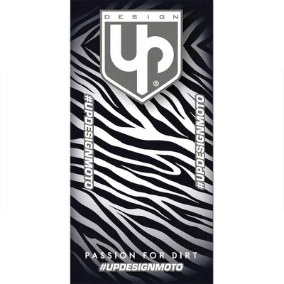 Produktbild von Werkstattmatte Zebra 100 x 200 cm schwarz / weiß