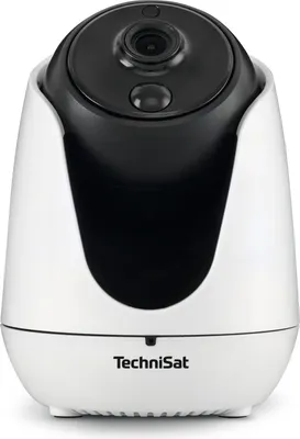 Produktbild von TechniSat Innenkamera 1 | Full-HD Smart Home Kamera, WLAN, Nachtsicht | weiß