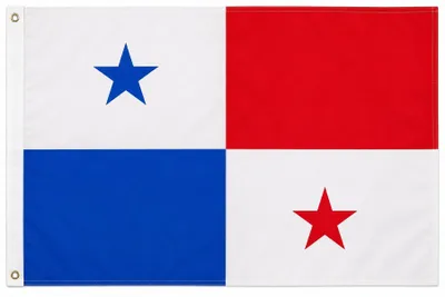 Produktbild von Flagge Panama 250 x 150cm, Stoffgewicht ca. 100 g/m² -Fahne- Hissfahne- Hissflagge - Sturmflagge -zum hissen - keine billige Chinaqualität!