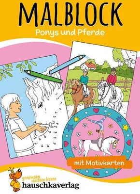 Produktbild von Hauschka Verlag MALBLOCK PFERDE