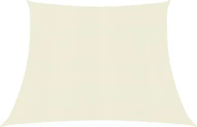 Produktbild von Sonnensegel 160 g/m² Cremeweiß 4/5x3 m HDPE