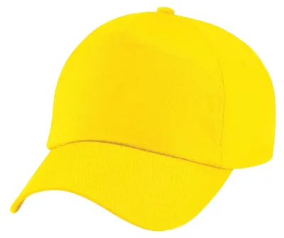 Produktbild von Beechfield - "Original" Kappe 5 Segmente für Kinder FK1379 (Einheitsgröße) (Gelb)
