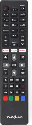 Produktbild von Nedis Ersatz Fernbedienung - Passend für: Philips - Vorprogrammiert - 1 Gerät - Amazon Prime / Netflix Button / Rakuten TV Button / Smart Hub Button - Infrarot - Schwarz