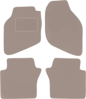 Produktbild von Velours-Autoteppiche für: Honda Jazz II Hatchback (2002-2008) Beige