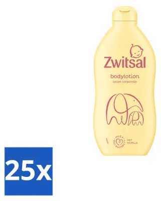 Produktbild von 25 x Zwitsal Bodylotion pflegend 400 ml - Vorteilspackung - 25 Stücke