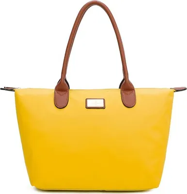 Produktbild von Gallantry Damen Tasche - Schoudertas, Handtasche, Shopper, Wochenendtasche, Strandtasche, Gelb