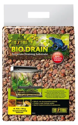 Produktbild von Exo Terra PT3115 Terrarium Substrat  Drain für Wasserdränagesystem, 2 kg