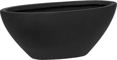 Produktbild von Pottery Pots Blumentopf Dorant Schwarz L 32 x B 13,5 x H 13 cm