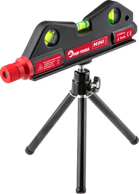 Produktbild von Top Tools Poziomnica laserowa mini, statyw
