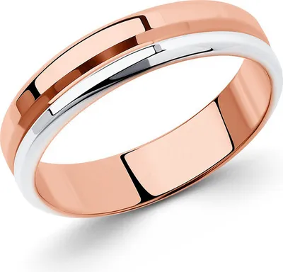 Produktbild von Sokolov Trauring aus 925 Silber halb vergoldet, Sterlingsilber Ring, Ehering