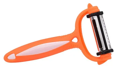Immagine prodotto di Pelapatate triplo, con tre lame, per verdure e frutta, 1 pezzo, accessorio da cucina