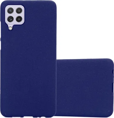 Produktbild von Cadorabo Schutzhülle für Samsung Galaxy A22 4G / M22 / M32 4G Hülle in Blau Handyhülle TPU Etui Cover Case