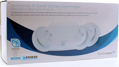 Obrázek produktu pro Homematic IP HmIP-SK4, Bílá, GSM, 400 m, CE, 5 V, 118 x 104 x 26 mm