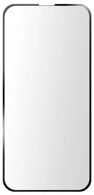 Obrázok produktu pre Muvit, tvrdené sklo pre iPhone 17e HD, odolné proti poškriabaniu, mimoriadne odolné, čierne priehľadné