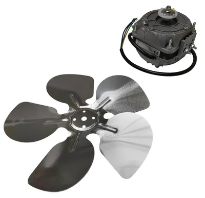 Produktbild von Ventilator Universal 5 W 230 V mit Haltebügel Ventilatorflügel für Kühlschrank