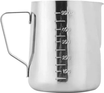 Immagine prodotto di Lattiera con manico spesso, 550 ml, acciaio inossidabile, per latte art