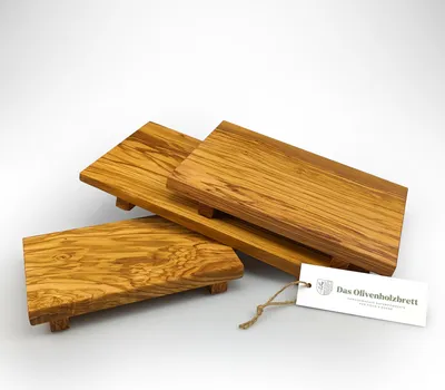 Produktbild von 3er Set Sushi Bretter  25, 30  und 40cm + Sticks