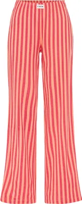Produktbild von LSCN by Lascana Pyjamahose orange-koralle-gestreift Größe 40/42