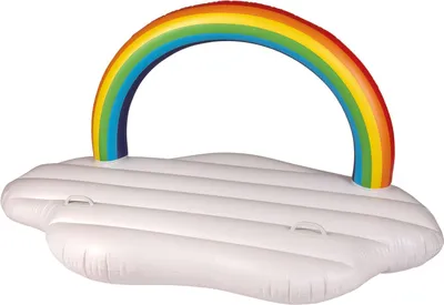 Zdjęcie produktu dla Wyspa kąpielowa Happy People RAINBOW, 160x100x85 cm, nadmuchiwana, 77429