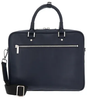 Imagen del producto de LEONHARD HEYDEN Cuero maletín bolsa de ordenador portátil con compartimento para ordenador portátil Montreal RV-Aktenmappe 1 Fach 7211 Marineblau azul marino