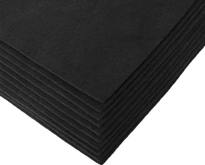 Produktbild von Bastelfilz Bögen 10er-Pack flex Filz A4, Stärke 1,5-2mm, Filzplatte, 50 Farben